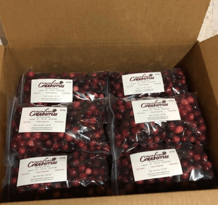 Yellow Point Cranberries, Vancouver Island